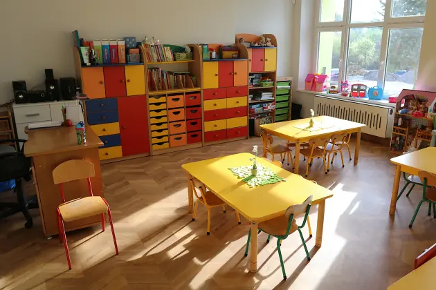 Dzieci z Przedszkola nr 2 w nowych salach. Trwa budowa żłobka i przedszkola