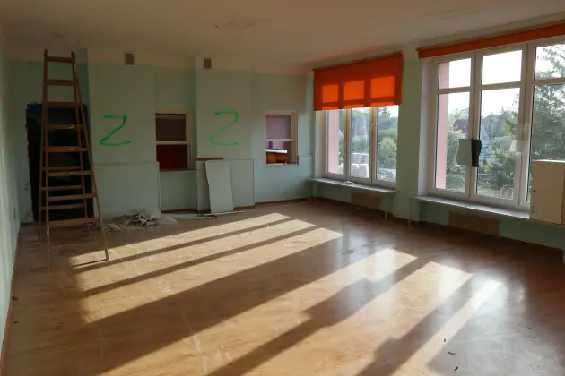 Dzieci z Przedszkola nr 2 w nowych salach. Trwa budowa żłobka i przedszkola