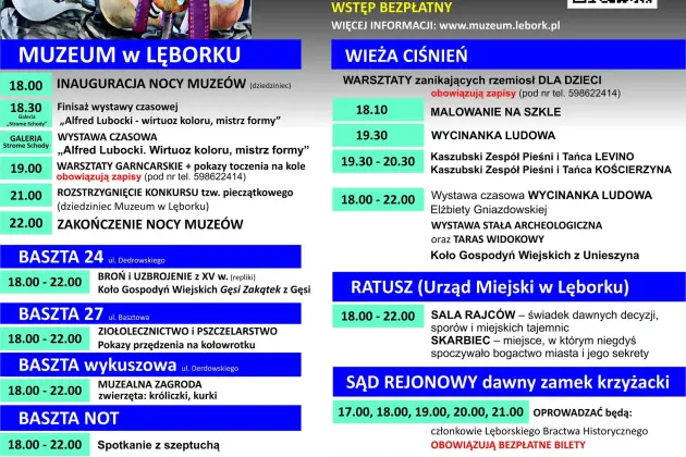„Hej na ludowo!” – zapraszamy na Noc Muzeów w Lęborku
