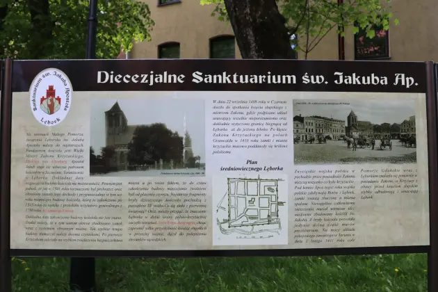 Renowacja tablic przy Sanktuarium św. Jakuba zakończona