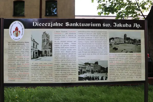 Renowacja tablic przy Sanktuarium św. Jakuba zakończona