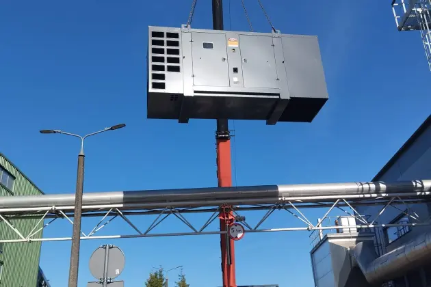 Nowy agregat dla elektrociepłowni wzmocni bezpieczeństwo mieszkańców Lęborka