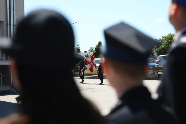 Strażackie święto w Lęborku. Awanse, odznaczenia i nowe pojazdy dla służb