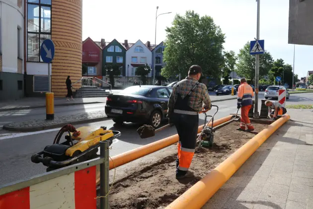 Budowa sieci gazowej na Alei Wolności - uwaga na utrudnienia