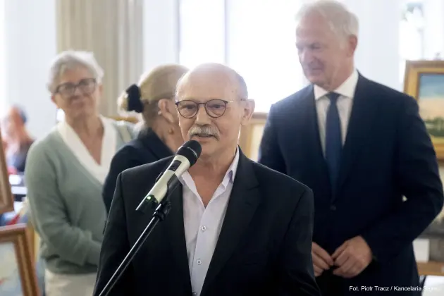 Obrazy lęborskich artystek w Sejmie RP