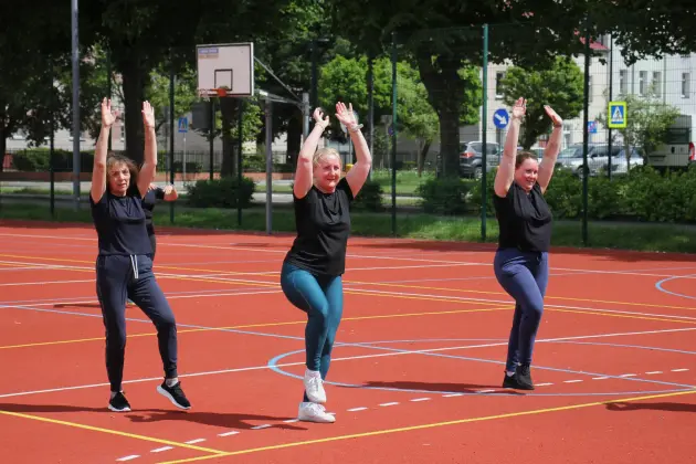 Aktywnie na Orliku – mieszkańcy wzięli udział w maratonie fitness