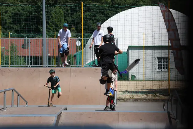 Pokazy, warsztaty i sportowa aktywność na lęborskim skateparku