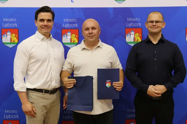Mistrzowie Polski z SP1 uhonorowani w ratuszu. „Lębork jest z was dumny”