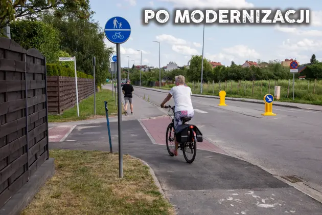 Modernizacja drogi rowerowej przy ul. Nadmorskiej zakończona. Bezpieczniej i wygodniej dla rowerzystów