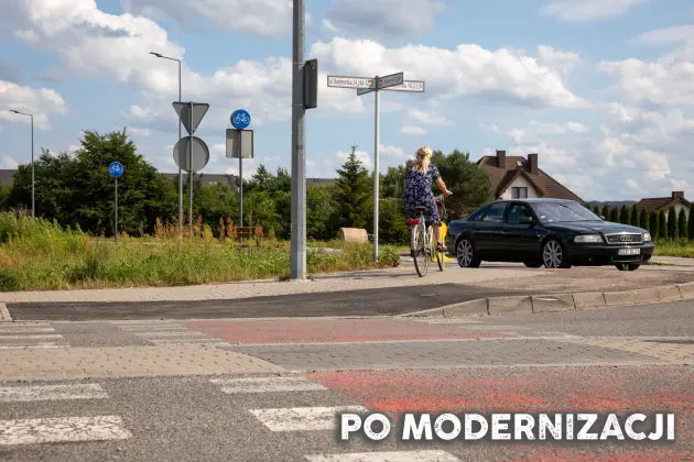 Modernizacja drogi rowerowej przy ul. Nadmorskiej zakończona. Bezpieczniej i wygodniej dla rowerzystów