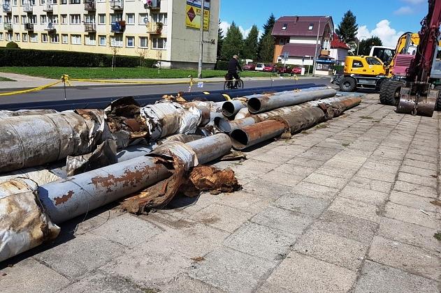 Modernizacja sieci ciepłowniczej na Legionów Polskich