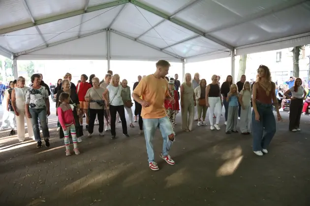 I Lęborska Potańcówka roztańczyła Plac Pokoju