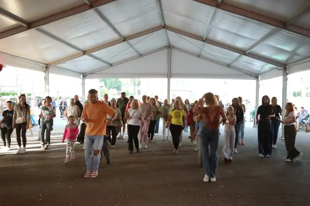 I Lęborska Potańcówka roztańczyła Plac Pokoju
