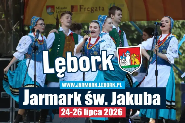 Lębork gotowy na wielkie święto - Jarmark św. Jakuba już 24–26 lipca