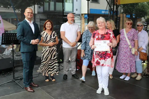 Lębork w detalu - finał pleneru malarskiego Stowarzyszenia TAK na Jarmarku św. Jakuba