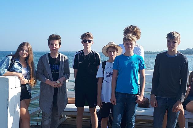 Młodzież ze Stralsundu z wizytą w ratuszu