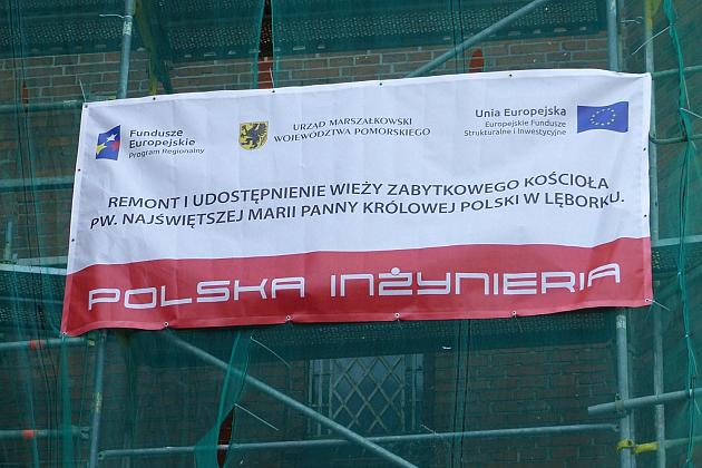 Ruszył remont wieży kościoła NMP Królowej Polski