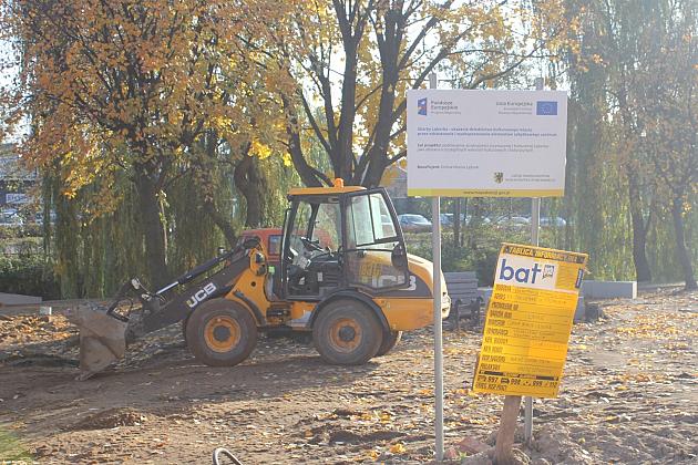 Skwer przy Przymurnej. Budowa zgodnie z planem