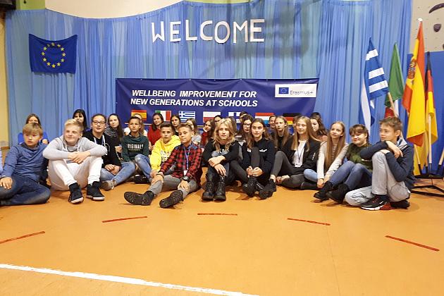 Międzynarodowe spotkanie Erasmus+ w Szkole Podstawowej nr 1