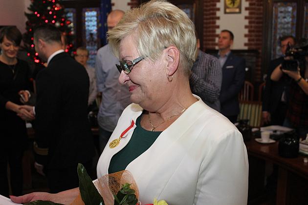 Złoty medal „Za zasługi dla obronności kraju” dla Marii Zawadzkiej