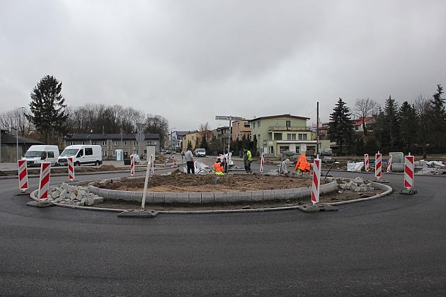 Nowe rondo przy Dworcowej i Sienkiewicza przejezdne
