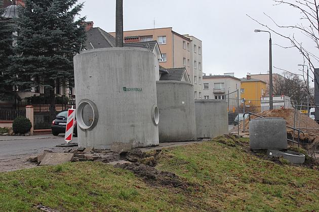 Wykopy w Parku im. Kaczyńskich i na Boh. Monte Cassino