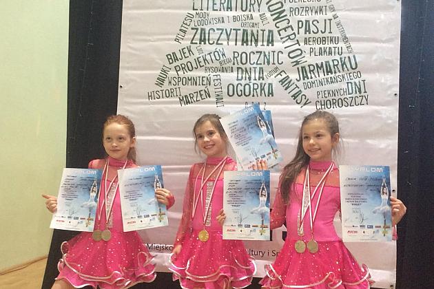 Sukcesy młodych tancerek z SP nr 8