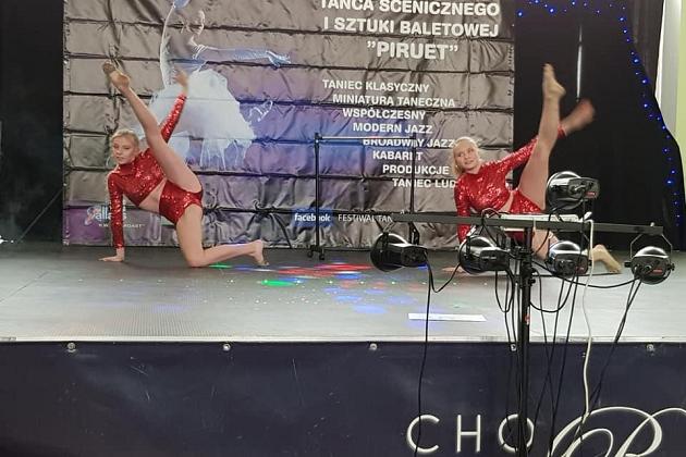 Sukcesy młodych tancerek z SP nr 8