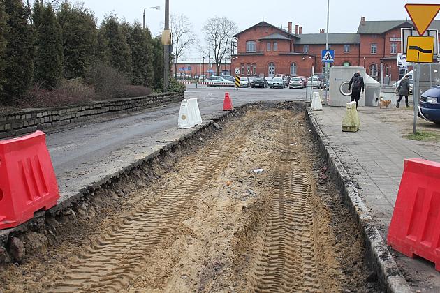 Budowa Lęborskiego Węzła Przesiadkowego. W planach nasadzenia zieleni