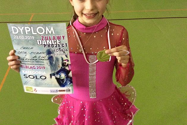 Sukcesy lęborskich tancerek na Turnieju Tanecznym w Elblągu