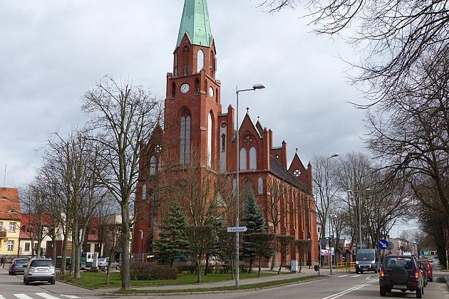 Finał I etapu remontu wieży kościoła NMP Królowej Polski