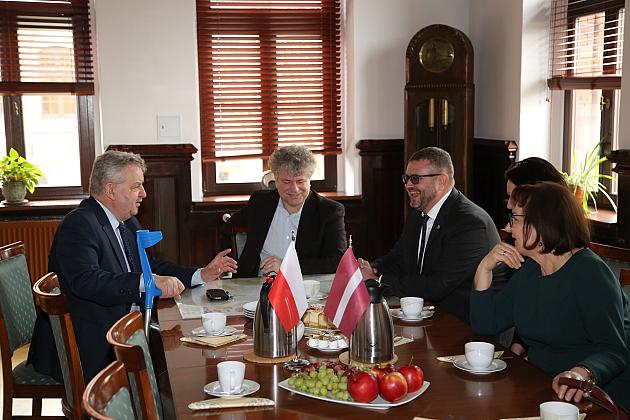 Ambasador Republiki Łotewskiej w Lęborku