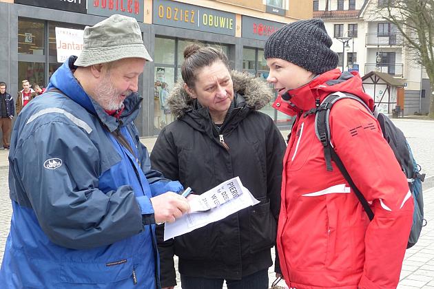 Rajd pieszy z okazji Pierwszego Dnia Wiosny