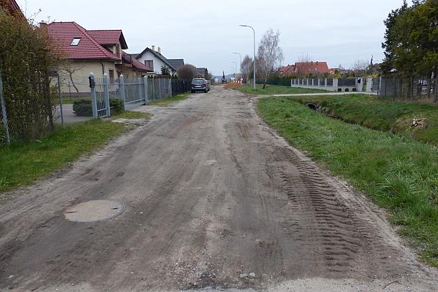 Roboty na ulicy Powstania Styczniowego