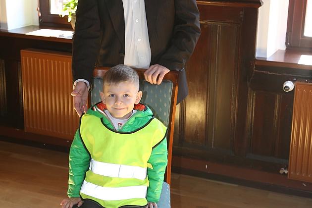 Z świąteczną wizytą w ratuszu