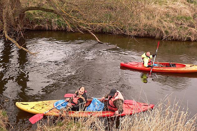 Sprzątali Łebę