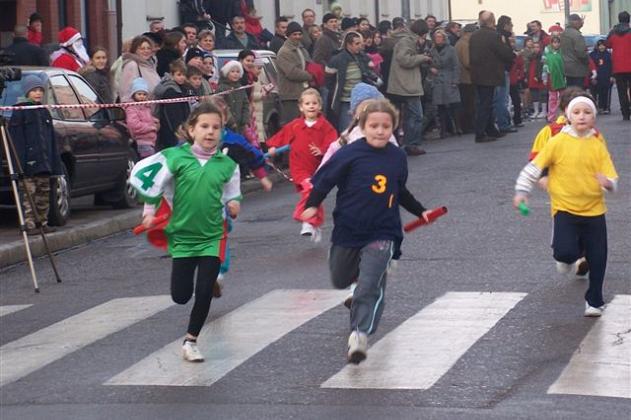 Biegali w Mikołajki