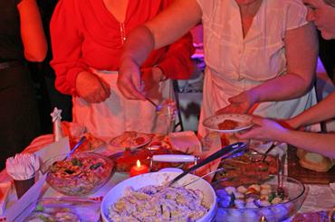 Promowali Lębork przez żołądek