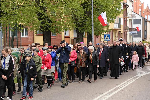 Lębork świętował 228. rocznicę uchwalenia Konstytucji 3 Maja