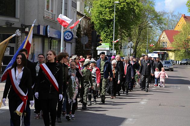 Lębork świętował 228. rocznicę uchwalenia Konstytucji 3 Maja