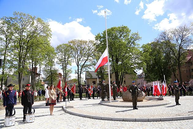 Lębork świętował 228. rocznicę uchwalenia Konstytucji 3 Maja