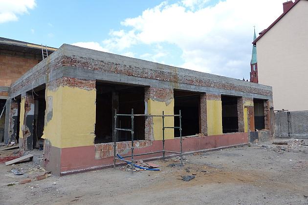 BAZA w budowie. Przy ul. Łokietka powstaje Klub Osiedlowy