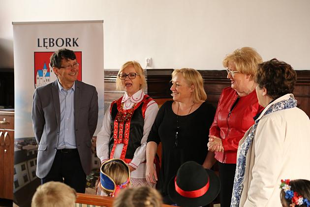 Wizyta uczniów z Kurpiów w Ratuszu