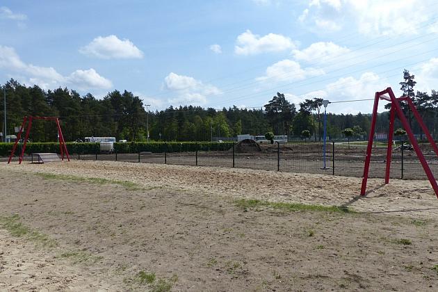 Nowy plac zabaw na Osiedlu Sportowa