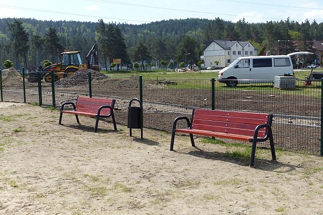 Nowy plac zabaw na Osiedlu Sportowa