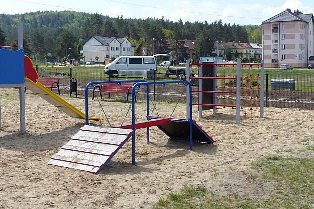 Nowy plac zabaw na Osiedlu Sportowa