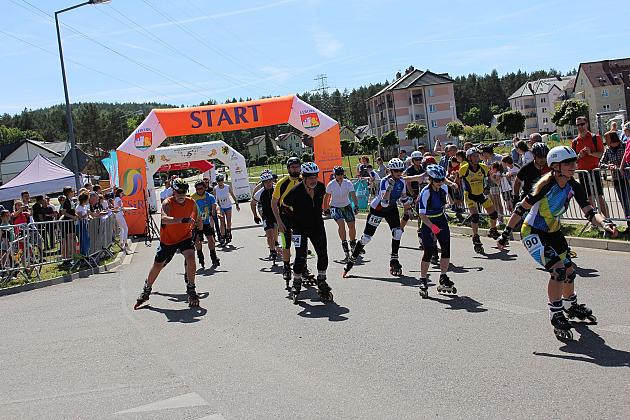 151 uczestników V Półmaratonu Wrotkarskiego