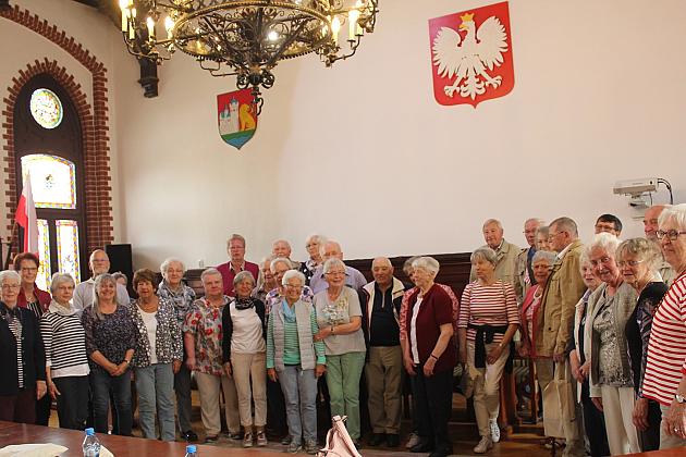 Rada Seniorów Miasta Lauenburg z wizytą w Ratuszu