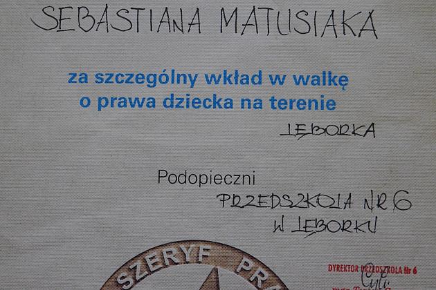 Przedszkole nr 6 odznaczyło „Szeryfów Praw Dziecka”