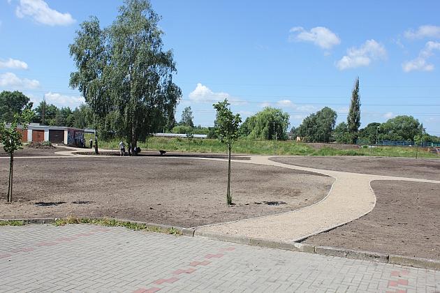 Przy Czołgistów powstaje teren zielony